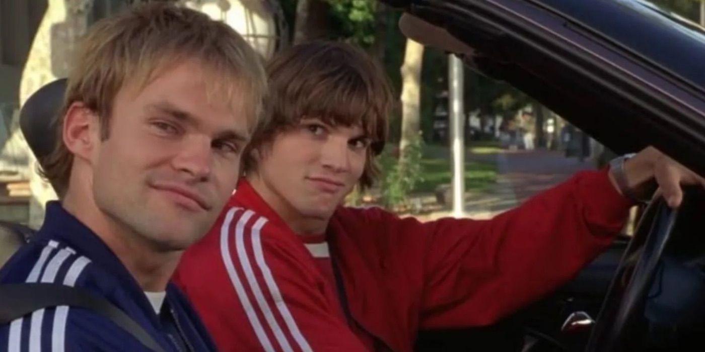 Ashton Kutcher and Seann William Scott in Dude, Where's My Car? (2000)