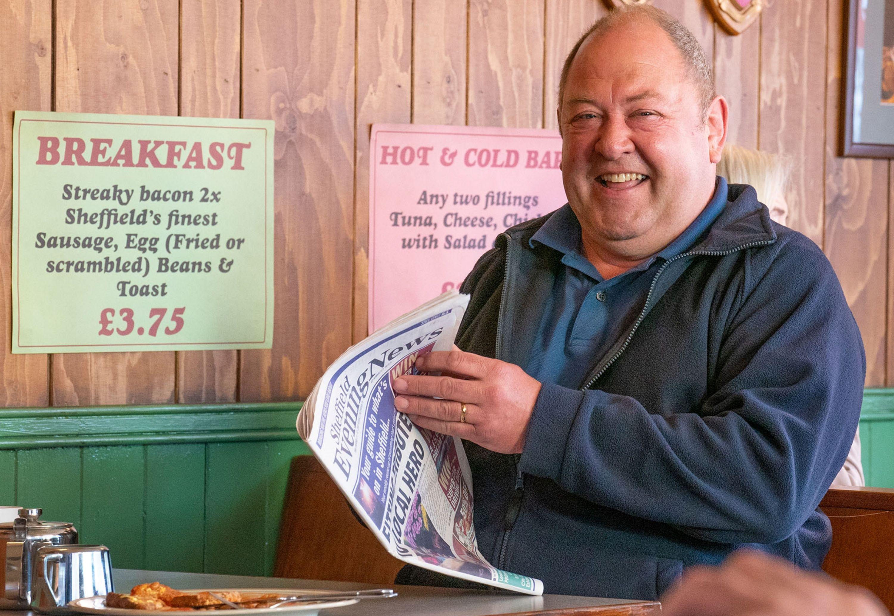 Mark Addy as Dave in FX Networks TV series The Full Monty